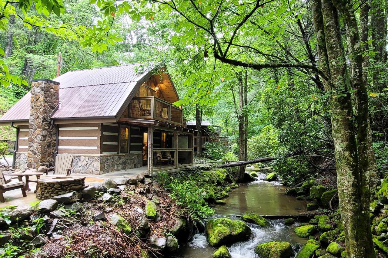 Up The Creek Villa Гетлинбург Екстериор снимка