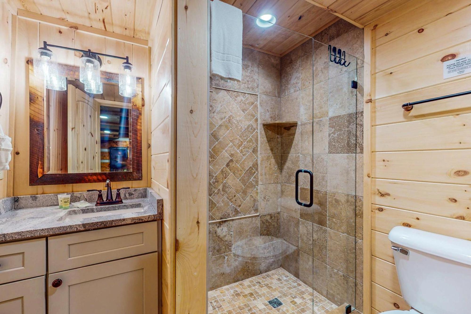 Up The Creek Villa Гетлинбург Екстериор снимка